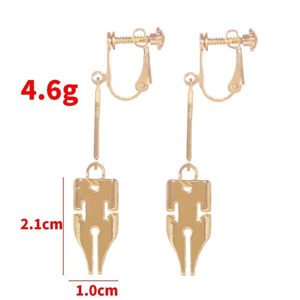 Anime Merchandise: JOJO's Bizarre Adventure Rohan Kishibe Ear Clips (Cosplay Earrings)