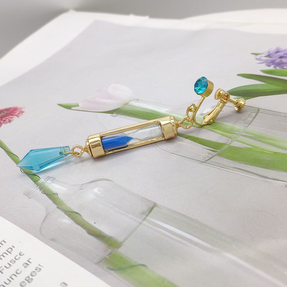 Anime Vanitas's Diary Hourglass Ear Clips, Vanitas Earrings, Best Friend/Couple/Cosplay/Birthday Gift