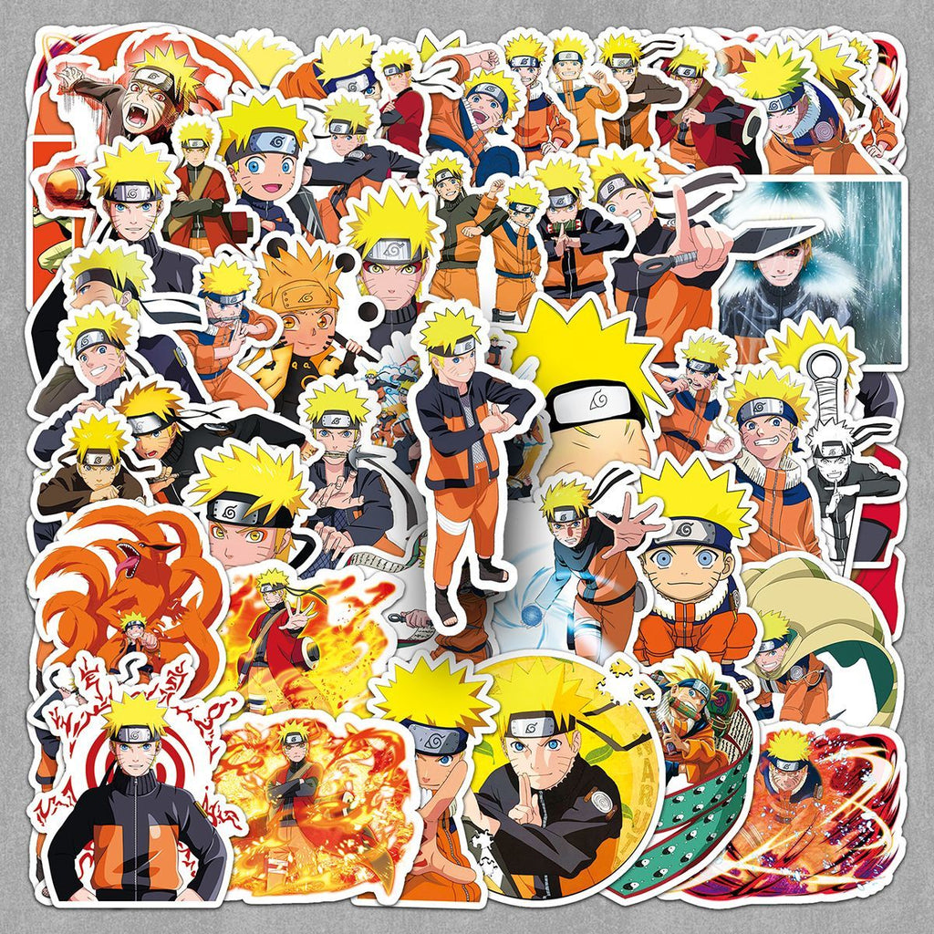 50 Creative and Fun Cartoon Decorative Phone Cases, Luggage Cases, Helmets, and DIY Graffiti Stickers From Japan Anime